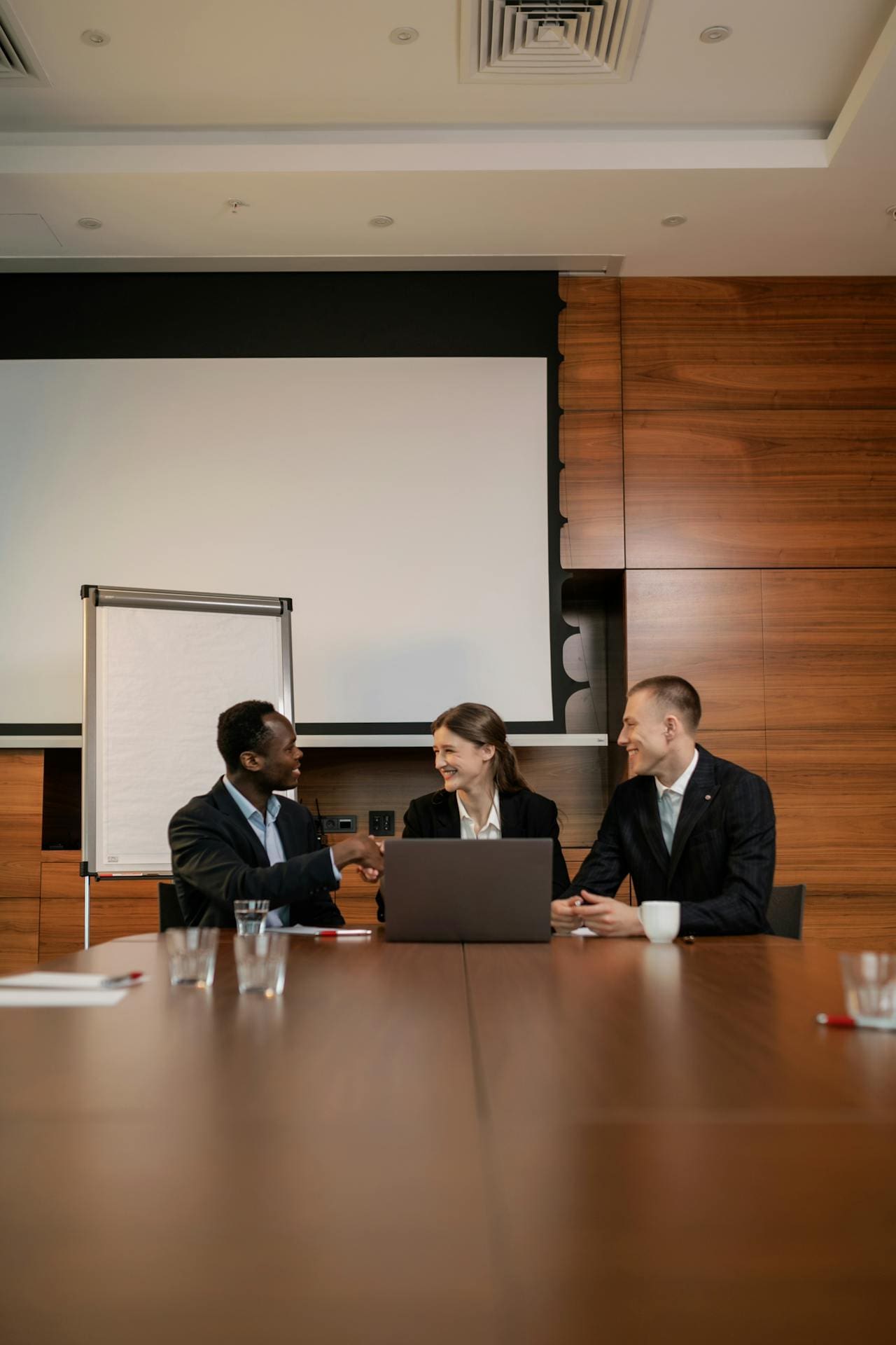 Business meeting with hiring professionals from a Reno recruiting agency